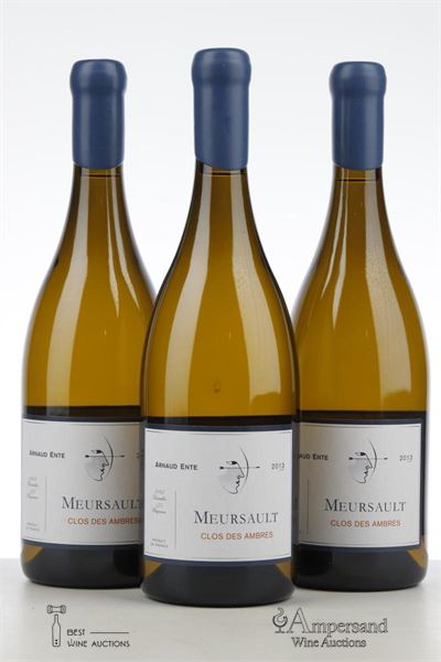 MEURSAULT CLOS DES AMBRES 2013 - Arnaud Ente - 3 Bottles