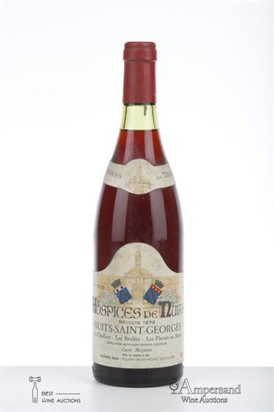 HOSPICES DE NUITS NUITS ST GEORGES LES CHAILLOTS - LES BRULEES - LES PLANTES AU BARON CUVEE MIGNOTTE 1979 - Dupard Aine - 1 Bottle