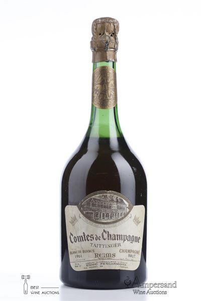 TAITTINGER COMTES DE CHAMPAGNE 1961 - Taittinger - 1 Bottle