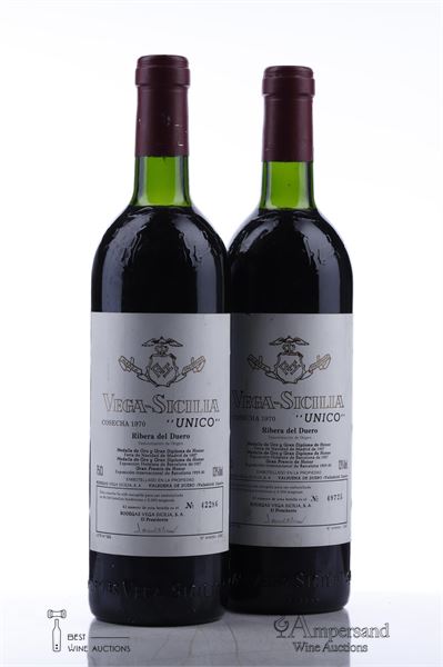 VEGA SICILIA UNICO 1970 - Vega Sicilia - 2 Bottles