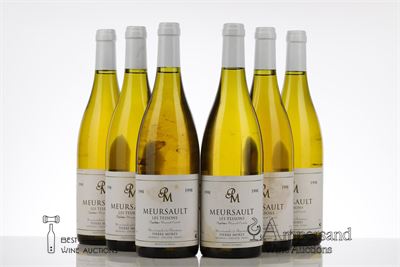 MEURSAULT LES TESSONS 1998 - Pierre Morey - 6 Bottles
