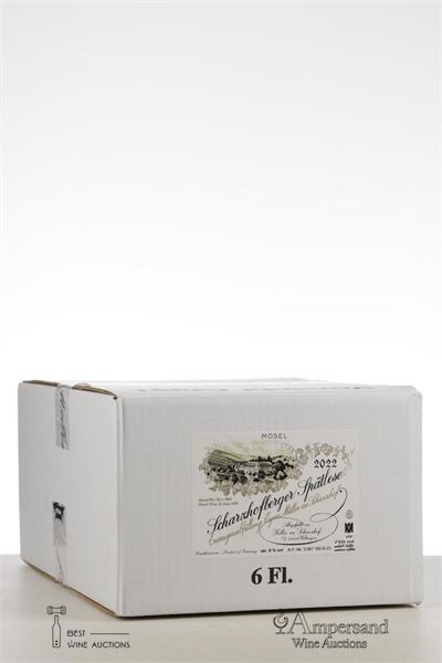 SCHARZHOFBERGER RIESLING SPATLESE 2022 - Egon Muller - 6 Bottles - Oc 6