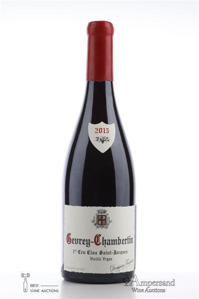GEVREY CHAMBERTIN CLOS ST JACQUES VIEILLE VIGNE 2015 - Domaine Fourrier - 1 Bottle