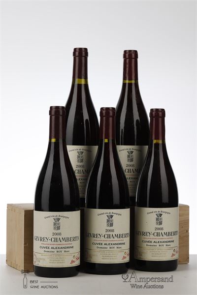 GEVREY CHAMBERTIN CUVEE ALEXANDRINE 2008 - Marc Roy - 5 Bottles