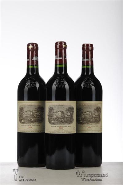 LAFITE ROTHSCHILD 2001 - Mc - 3 Bottles