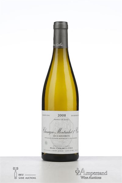 CHASSAGNE MONTRACHET BLANC LES CAILLERETS 2008 - Marc Colin - 1 Bottle