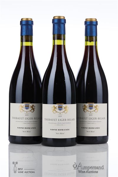 VOSNE ROMANEE AUX REAS 2005 - Thibault Liger Belair - 3 Bottles