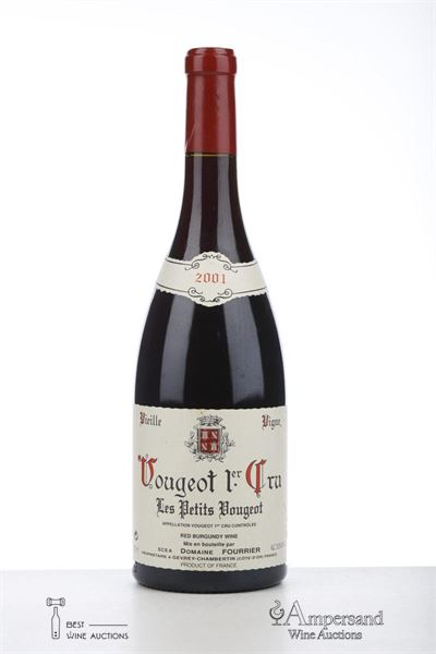 VOUGEOT LES PETITS VOUGEOTS VIEILLE VIGNE 2001 - Fourrier - 1 Bottle