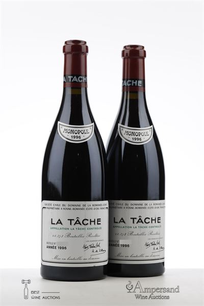 LA TACHE 1996 - Domaine de la Romanee Conti - 2 Bottles