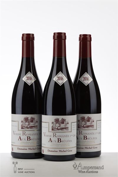 VOSNE ROMANEE AUX BRULEES 2016 - Michel Gros - 3 Bottles