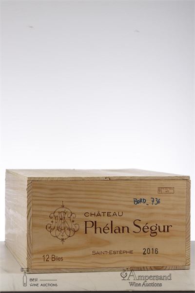PHELAN SEGUR 2016 - Mc - 12 Bottles - Owc 12