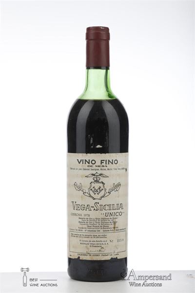 VEGA SICILIA UNICO 1972 - Vega Sicilia - 1 Bottle