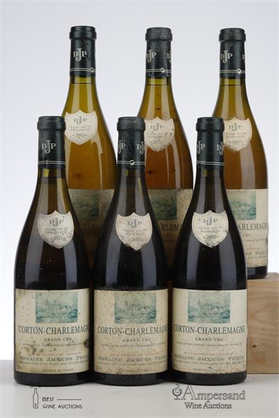 CORTON CHARLEMAGNE 2002 - Jacques Prieur - 6 Bottles