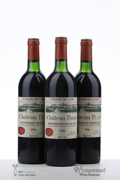 PAVIE 1986 - Mc - 3 Bottles