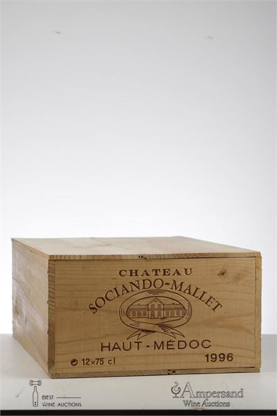 SOCIANDO MALLET 1996 - Mc - 12 Bottles - Owc 12