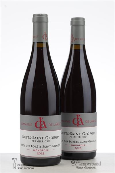 NUITS ST GEORGES CLOS DES FORETS ST GEORGES 2023 - Domaine de l'Arlot - 2 Bottles