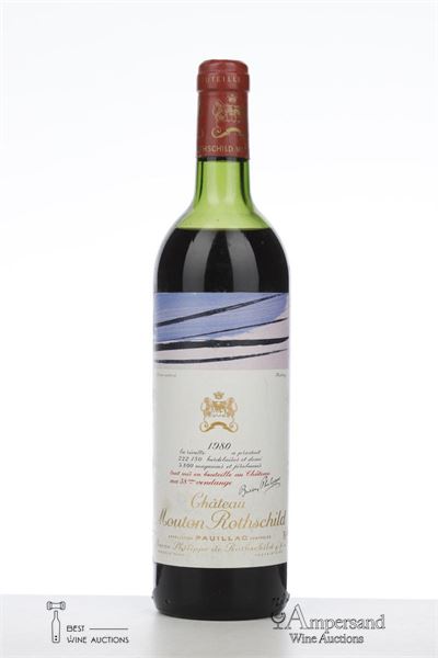 MOUTON ROTHSCHILD 1980 - Mc - 1 Bottle