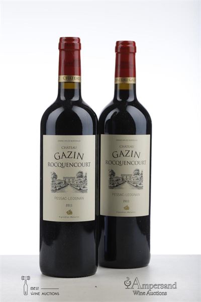 GAZIN ROCQUENCOURT 2011 - Mc - 2 Bottles