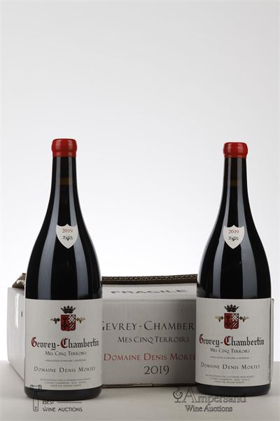 GEVREY CHAMBERTIN MES CINQ TERROIRS 2019 - Denis Mortet - 2 Magnums - Oc 3