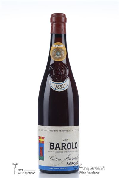 BAROLO 1964 - Mascarello - 1 Bottle