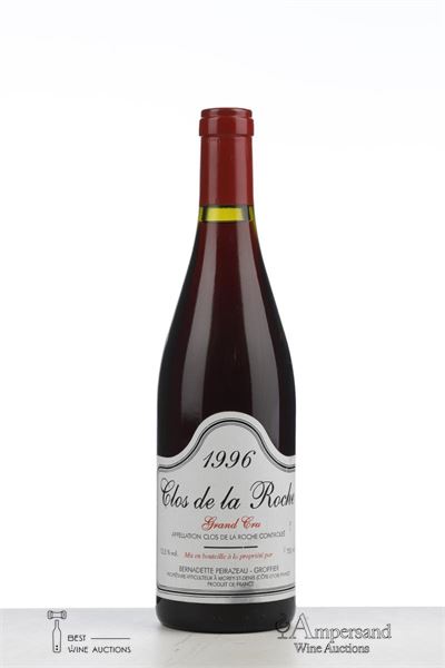 CLOS DE LA ROCHE 1996 - Bernadette Peirazeau Groffier - 1 Bottle