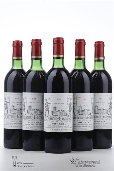LAGRANGE 1981 - Mc - 5 Bottles