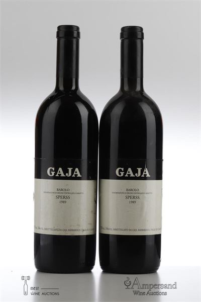 BAROLO SPERSS 1989 - Gaja - 2 Bottles