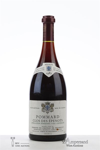 POMMARD CLOS DES EPENOTS 1987 - Chateau de Meursault - 1 Bottle