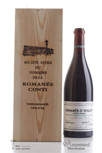 ROMANEE ST VIVANT 2014 - Domaine de la Romanee Conti - 1 Bottle - Owc 1