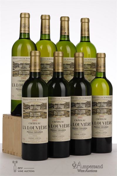 LA LOUVIERE BLANC 2002 - Mc - 8 Bottles