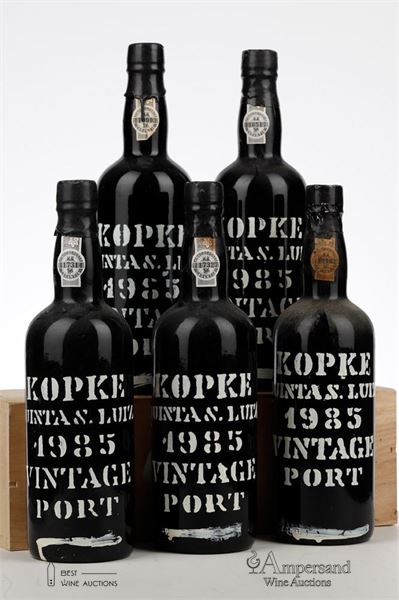 KOPKE QUINTA S .LUIZ VINTAGE PORT 1985 - Kopke - 5 Bottles