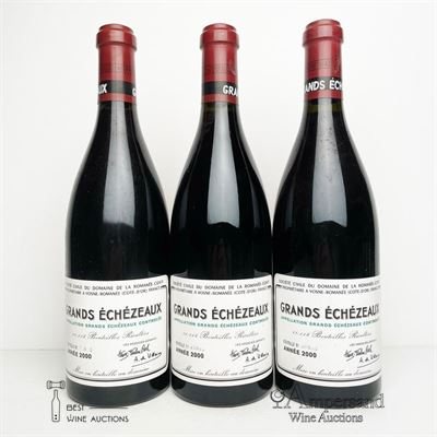 GRANDS ECHEZEAUX 2000 - Domaine de la Romanee Conti - 3 Bottles