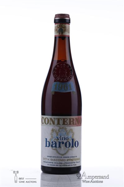 BAROLO 1961 - Giacomo Conterno - 1 Bottle