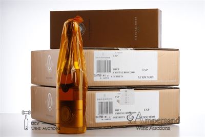 CRISTAL ROEDERER ROSE 2009 - Louis Roederer - 6 Bottles - Oc 1