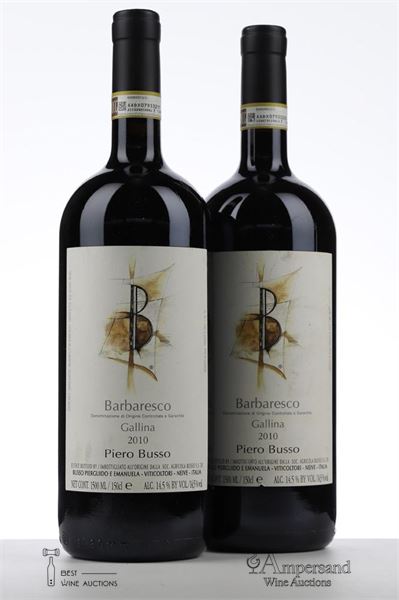 BARBARESCO GALLINA 2010 - Piero Busso - 2 Magnums