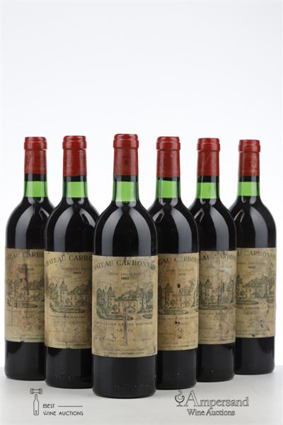 CARBONNIEUX 1983 - Mc - 6 Bottles