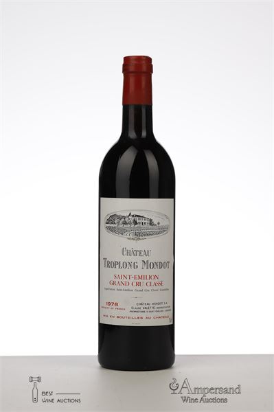 TROPLONG MONDOT 1978 - Mc - 1 Bottle