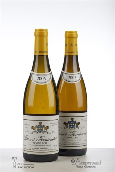 BATARD MONTRACHET 1*2005 + 1*2006   - Domaine Leflaive - 2 Bottles