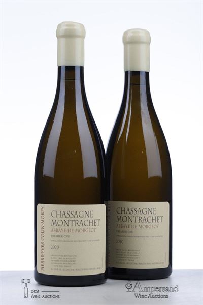 CHASSAGNE MONTRACHET ABBAYE DE MORGEOT 2020 - Pierre Yves Colin Morey - 2 Bottles