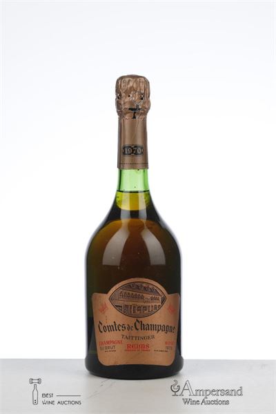 TAITTINGER COMTES DE CHAMPAGNE ROSE 1970 - Taittinger - 1 Bottle