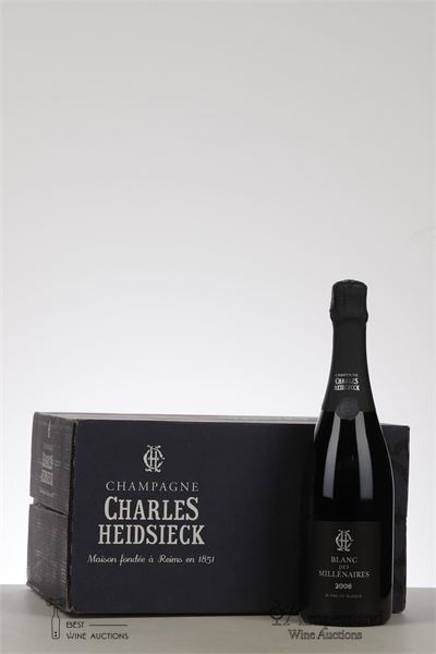 CHARLES HEIDSIECK BLANC DES MILLENAIRES 2006 - Charles Heidsieck - 6 Bottles - Oc 6