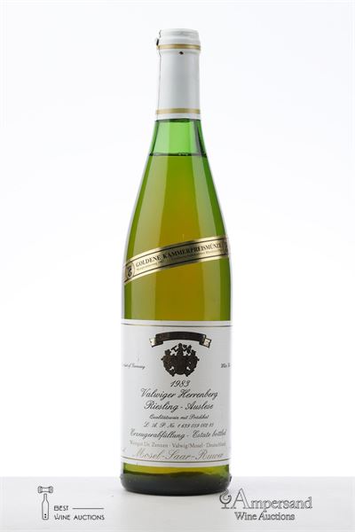 VALWIGER HERRENBERG RIESLING AUSLESE 1983 - Weingut Dr Zenzen - 1 Bottle