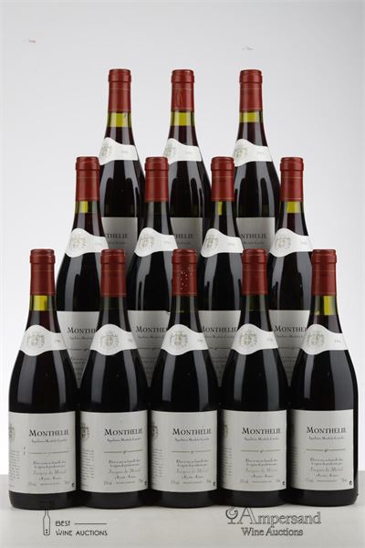 MONTHELIE ROUGE 1996 - Jacques de Merial - 12 Bottles