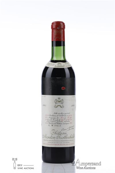 MOUTON ROTHSCHILD 1961 - 1 Bottle