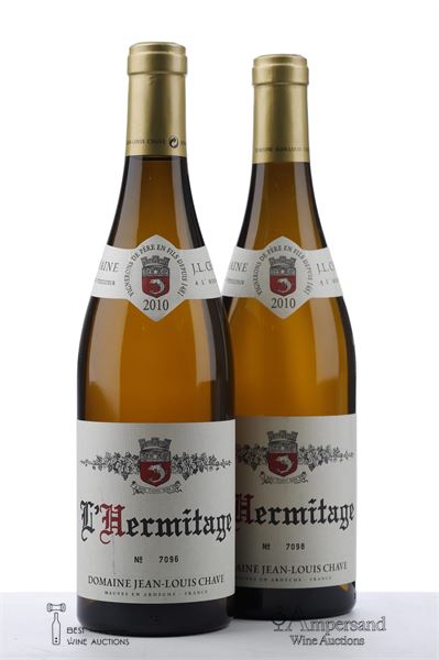 HERMITAGE BLANC 2010 - JL Chave - 2 Bottles