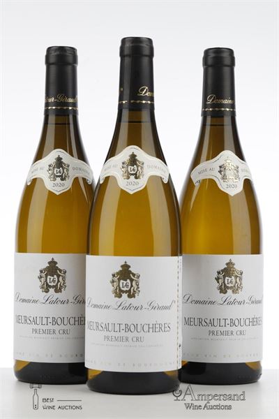 MEURSAULT BOUCHERES 2020 - Latour Giraud - 3 Bottles