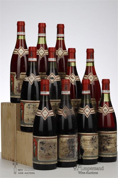 GEVREY CHAMBERTIN LAVAUX ST JACQUES 1982 - Coron - 11 Bottles