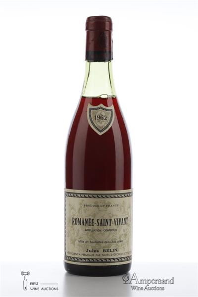 ROMANEE ST VIVANT 1962 - Jules Belin - 1 Bottle
