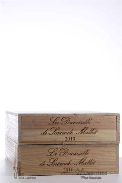 LA DEMOISELLE DE SOCIANDO MALLET 2010 - Mc - 12 Bottles - Owc 6