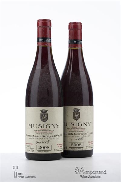 MUSIGNY 2008 - Comte de Vogue - 2 Bottles